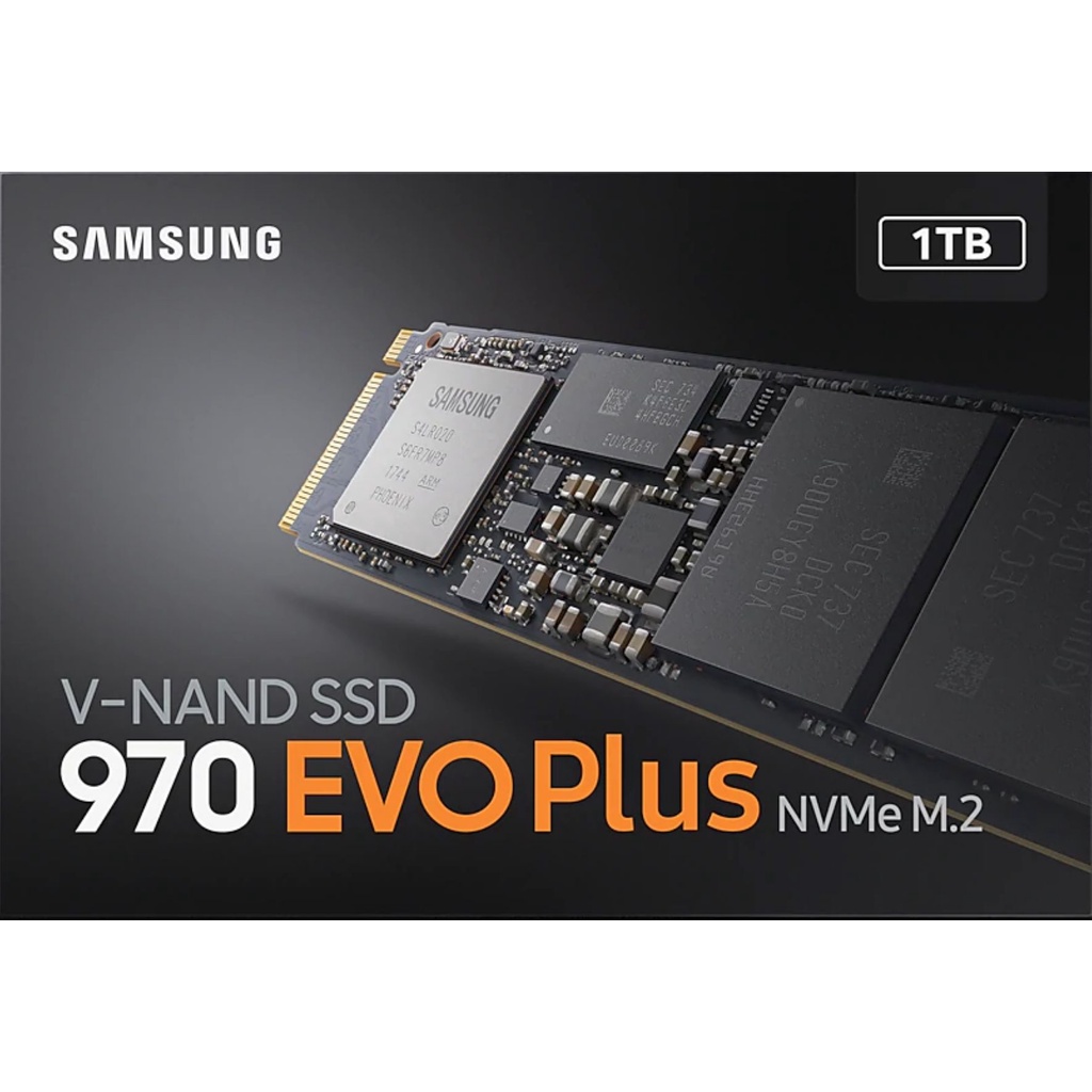SSD Samsung 970 EVO Plus PCIe M.2 NVMe V-NAND 2280 500GB/1TB/2TB - Mới 100% Bảo Hành 5 Năm 1 đổi 1