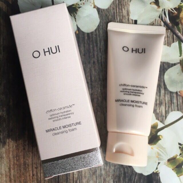 Ⓓ Sữa Rửa Mặt Ohui Miracle Moisture Cleansing Foam Sáng Da 80ml Ⓓ | WebRaoVat - webraovat.net.vn