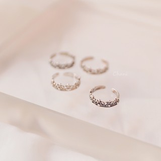 Nhẫn Bạc Ngón Út Vương Miệng