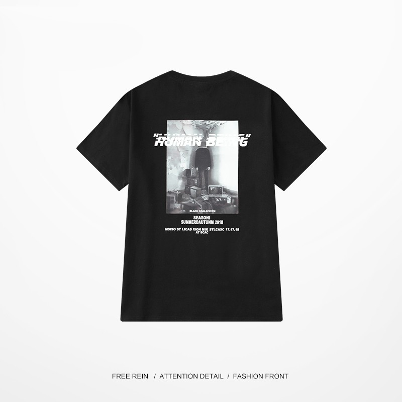 Áo thun ngắn tay Nelly in hình "Human Being" áo phông ngắn tay