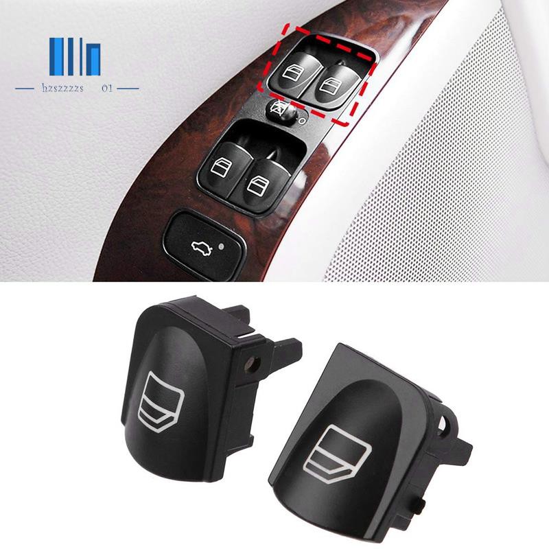 Nắp nút công tắc cửa sổ dành cho xe hơi Mercedes Benz W203 W208 C CLK Class