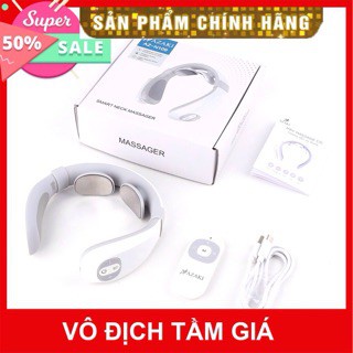 [COMBO 2 MÓN] bộ máy massage mắt và massage cổ azaki chính hãng