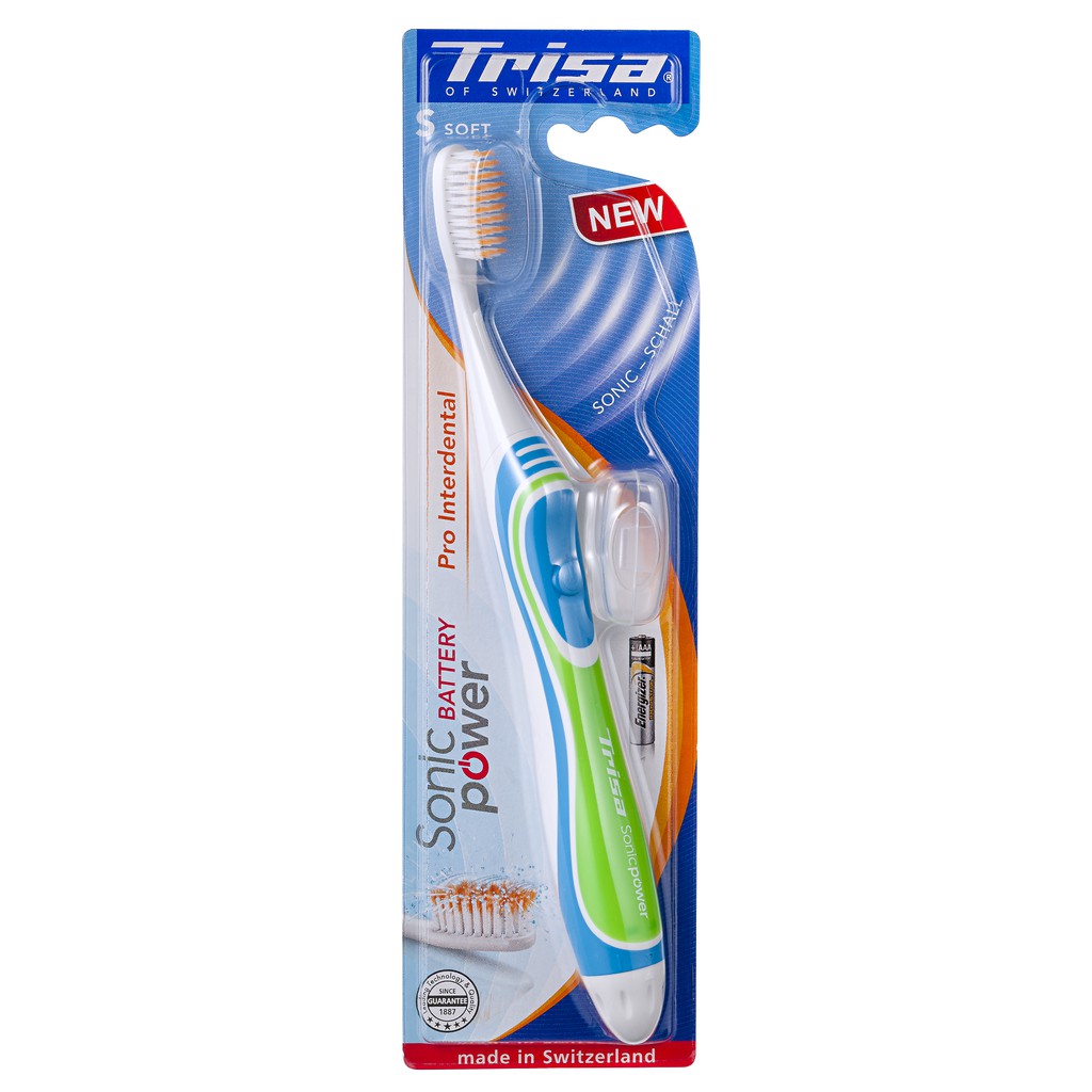 Bàn Chải Pin Trisa Pro Interdental Soft