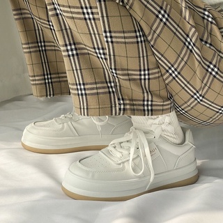 Lune - giày thể thao huanqiu auth buộc dây ulzang giày thể thao trắng sneakers