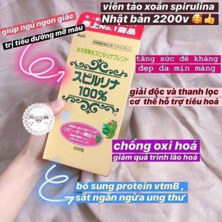 Tảo xoắn spirulina
