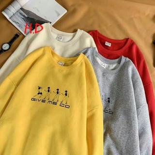 Áo phông nỉ give Hd