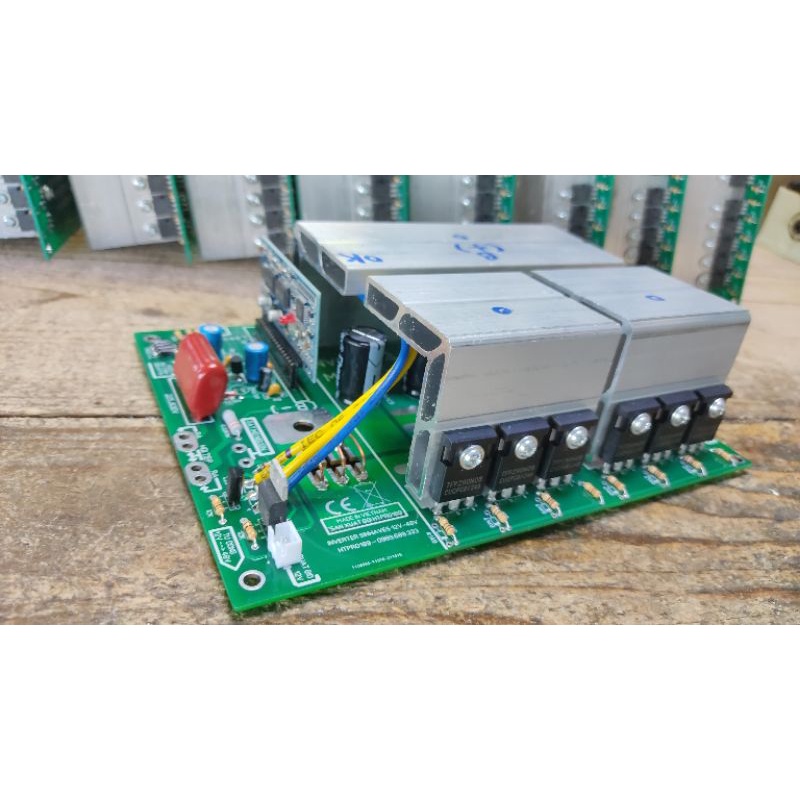 Mạch inverter sóng sin chuẩn 12v-48v  ký hiệu tiếng việt