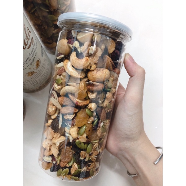 Granola siêu hạt có macca với 5% nguyên yến mạch Nhà MinFood, ngũ cốc giảm cân dinh dưỡng 500g