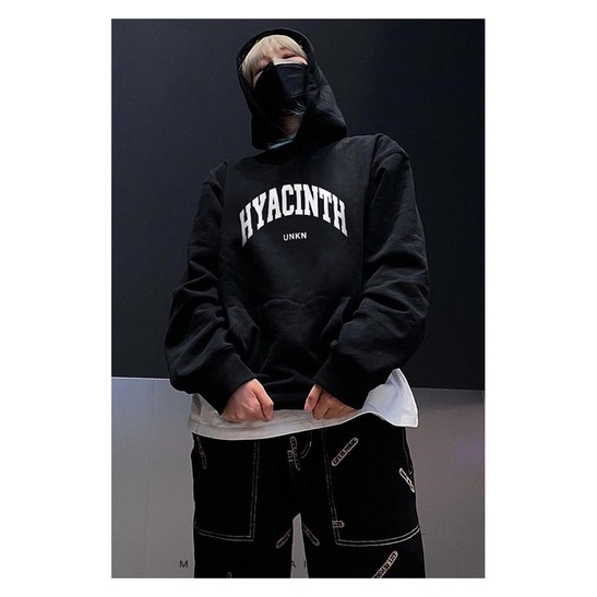 Áo hoodie make it rain nỉ lót lông (có sẵn) hyacinth