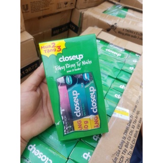 Bộ 3 cây kem đánh răng closeup 30g