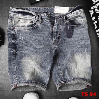 Quần jean short nam Quầnshort nam jean rách jean rách cao cấp ms:ts94