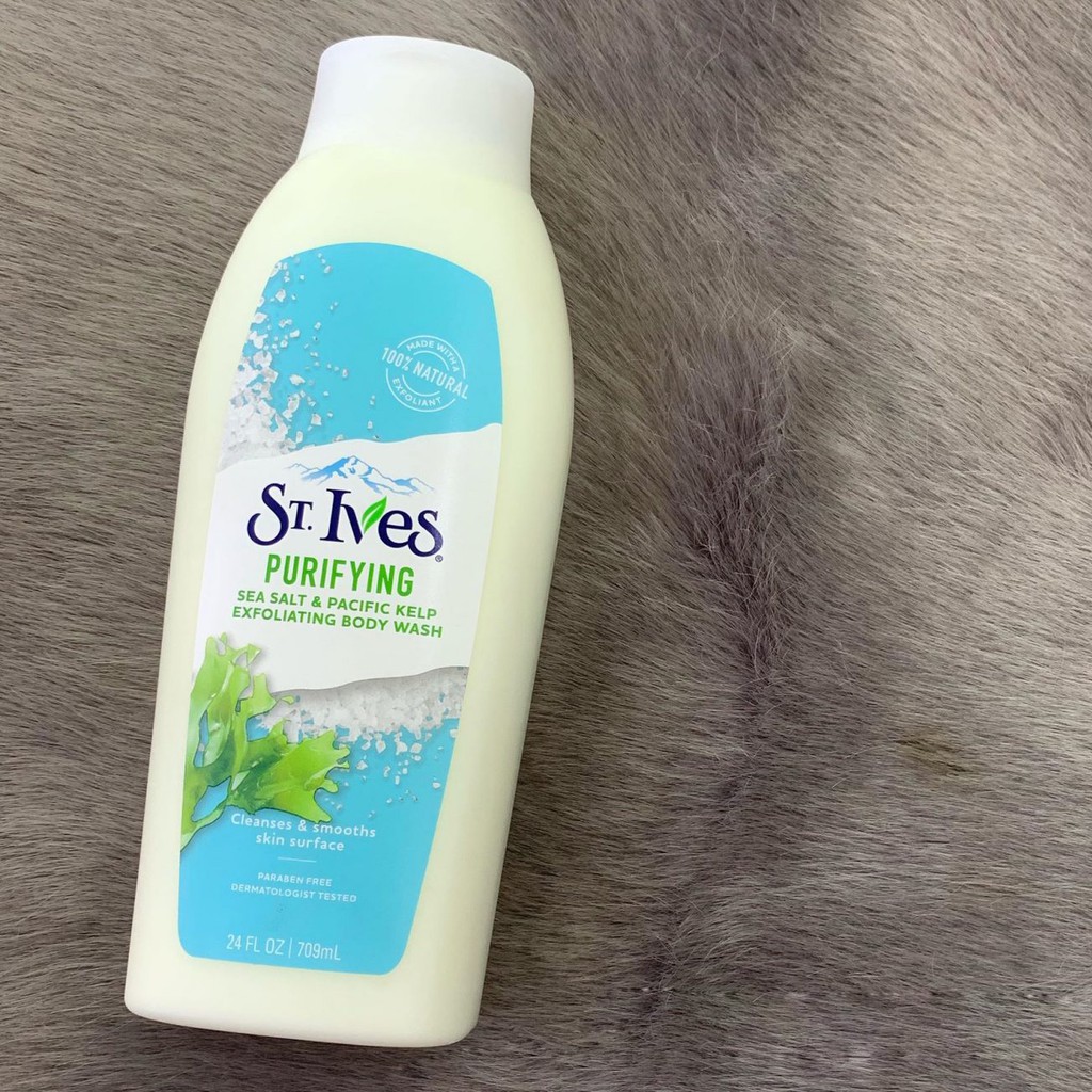 Sữa Tắm Muối Biển St. Ives Purifying Sea Salt Body Wash 709ml