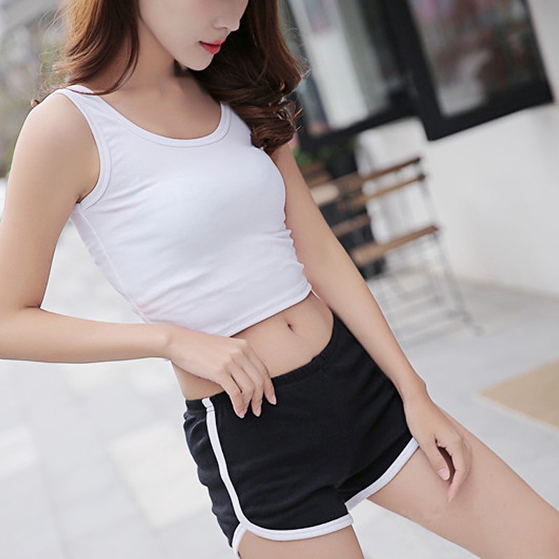 Quần short cotton tập gym/yoga gợi cảm cho nữ