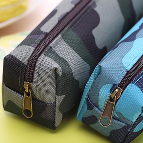 Túi vải đựng bút chì họa tiết rằn ri