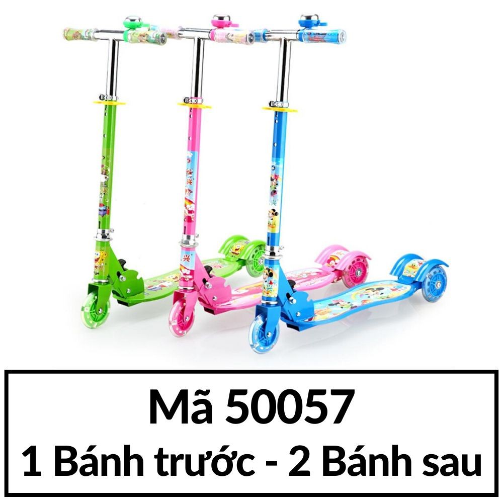 Đồ chơi Xe trượt Scooter ❤️Chọn mẫu❤️ bánh xe phát sáng cho trẻ &gt; 3 tuổi KamiVietNam