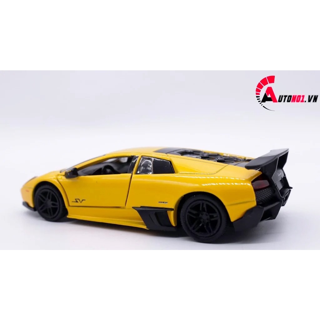 MÔ HÌNH XE LAMBORGHINI MURCIELAGO YELLOW 1:36 SCALE MODEL 7719