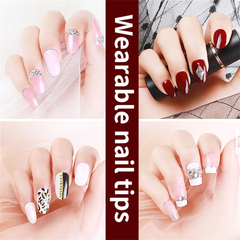 Set 24 Móng Tay Giả Có Thể Tháo Rời