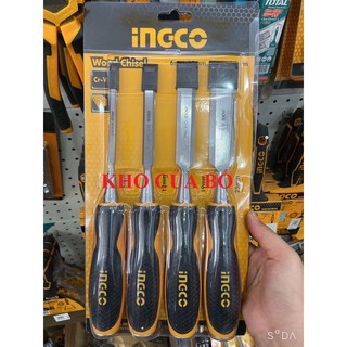 Bộ 4 đục gỗ ingco hktwc0401 - hktwc0401-1