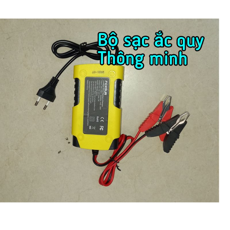 Bộ sạc bình ắc quy thông mình 4ah - 40ah