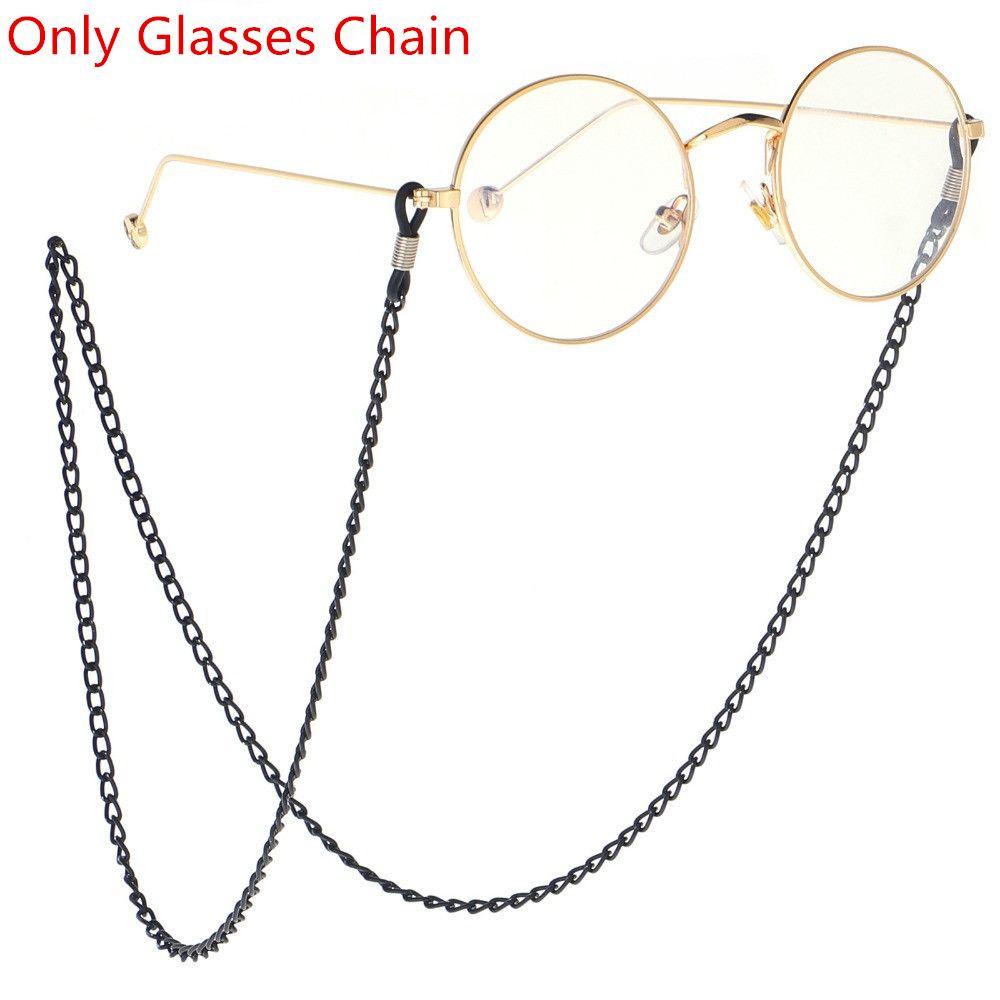Chuỗi Dây Đeo Mắt Kính Đọc Sách Bằng Kim Loại Phong Cách Vintage