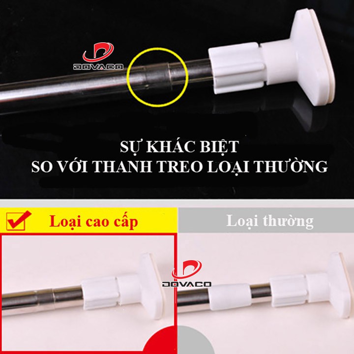 🔥[DỌN KHO 3 NGÀY]🔥INOX KHÔNG RỈ Thanh treo đa năng không cần khoan, không cần bắt vít_ Chân dài