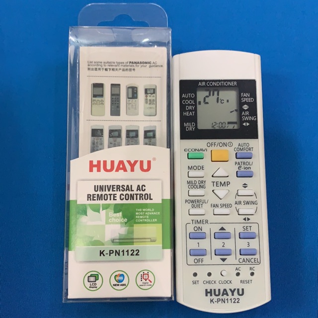 REMOTE ĐIỀU KHIỂN MÁY LẠNH ĐIỀU HOÀ  HÀNG HỘP HUAYU