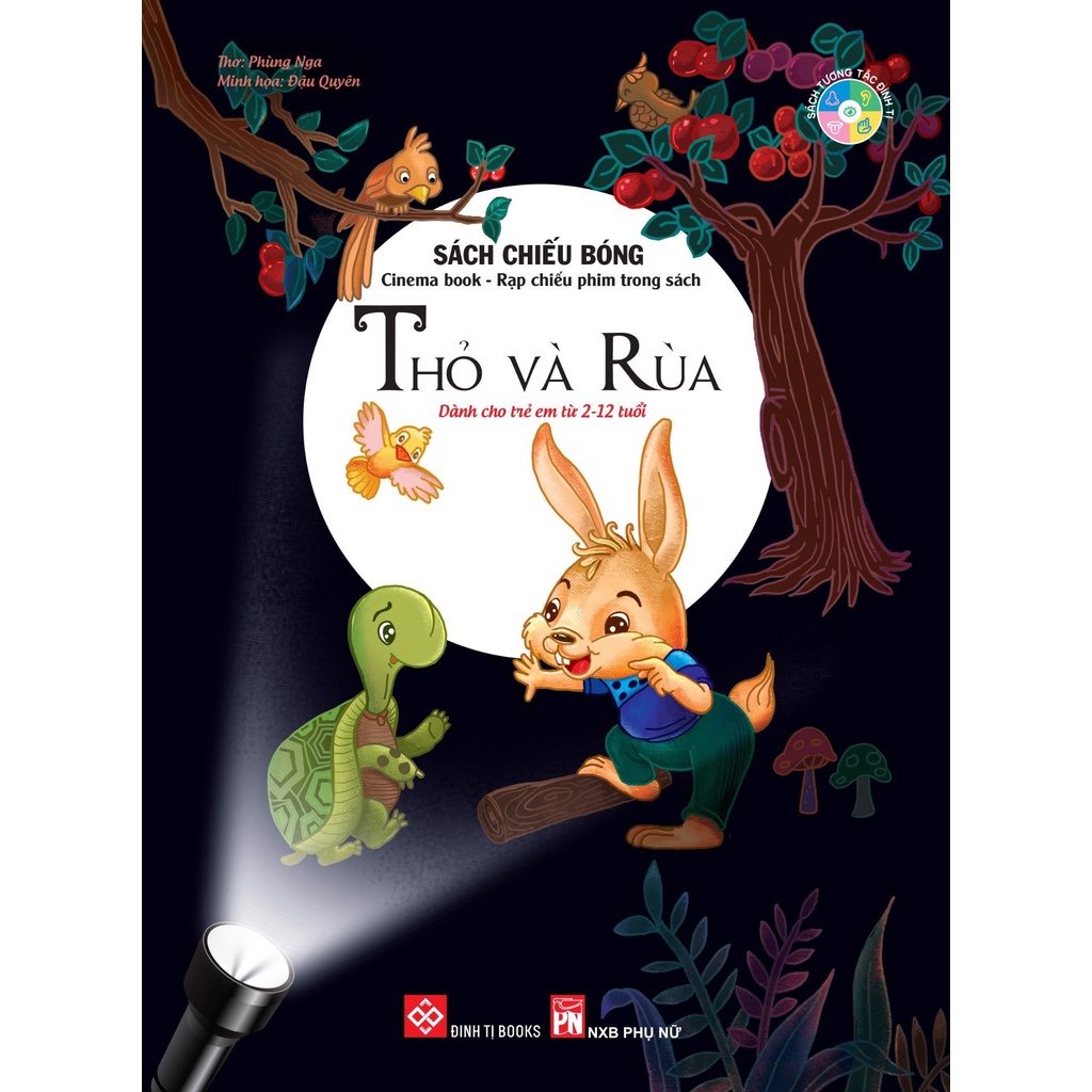 SÁCH - Sách Chiếu Bóng - Cinema Book - Rạp Chiếu Phim Trong Sách - Thỏ Và Rùa