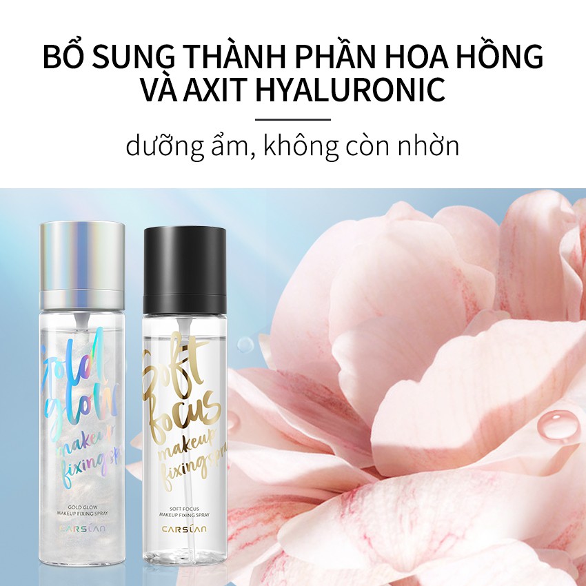 Chai Xịt Cố Định Lớp Trang Điểm Carslan Lâu Trôi Và Kiểm Soát Dầu Trên Da 50ml