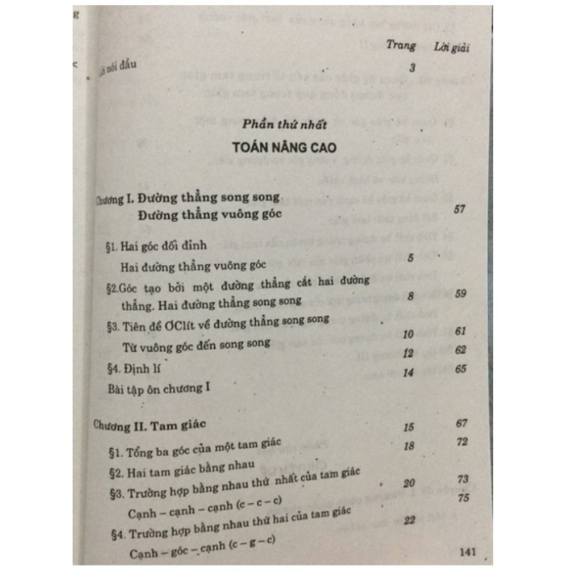 Sách - Toán nâng cao và các chuyên đề Đại Số - Hình học 7