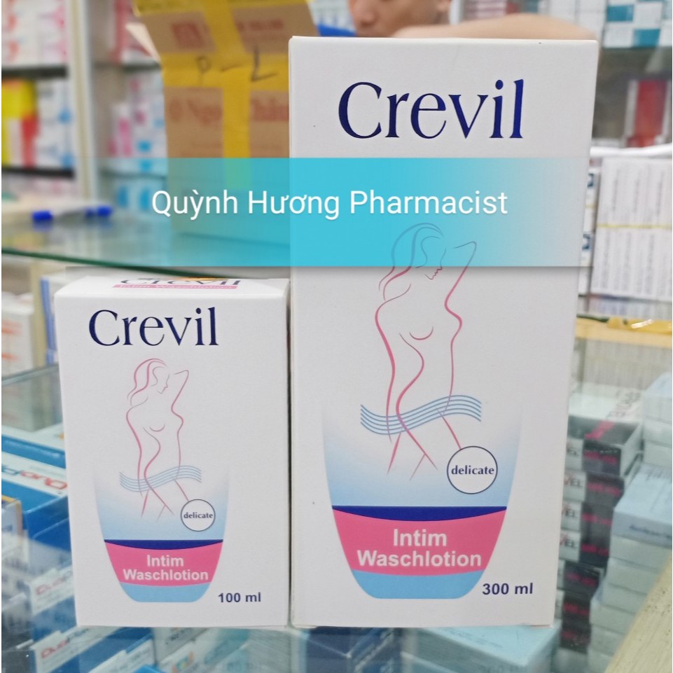 DUNG DỊCH VỆ SINH CAO CÂP CREVIL 100ML VÀ 300ML ( GIÁ CỰC RẺ )