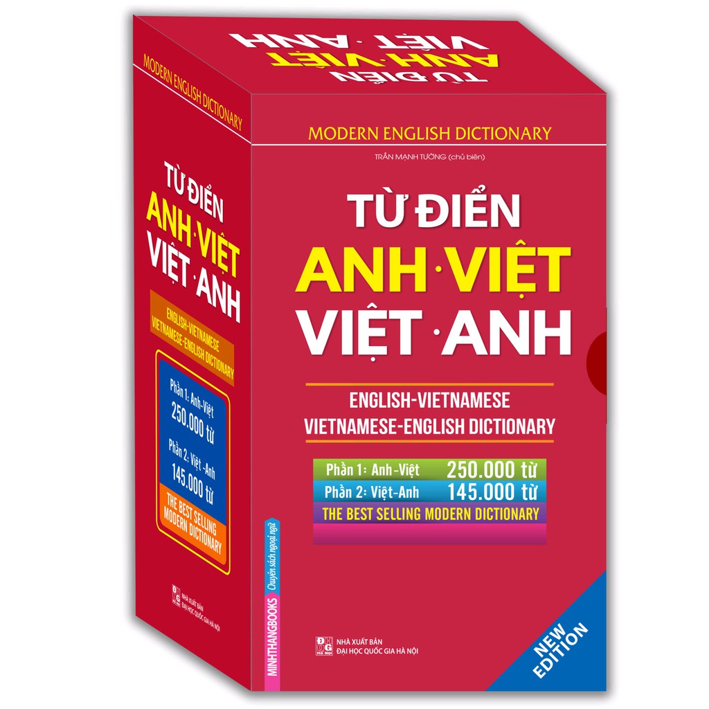 Sách Từ điển Anh Việt - Việt Anh (bìa mềm tái bản 01)