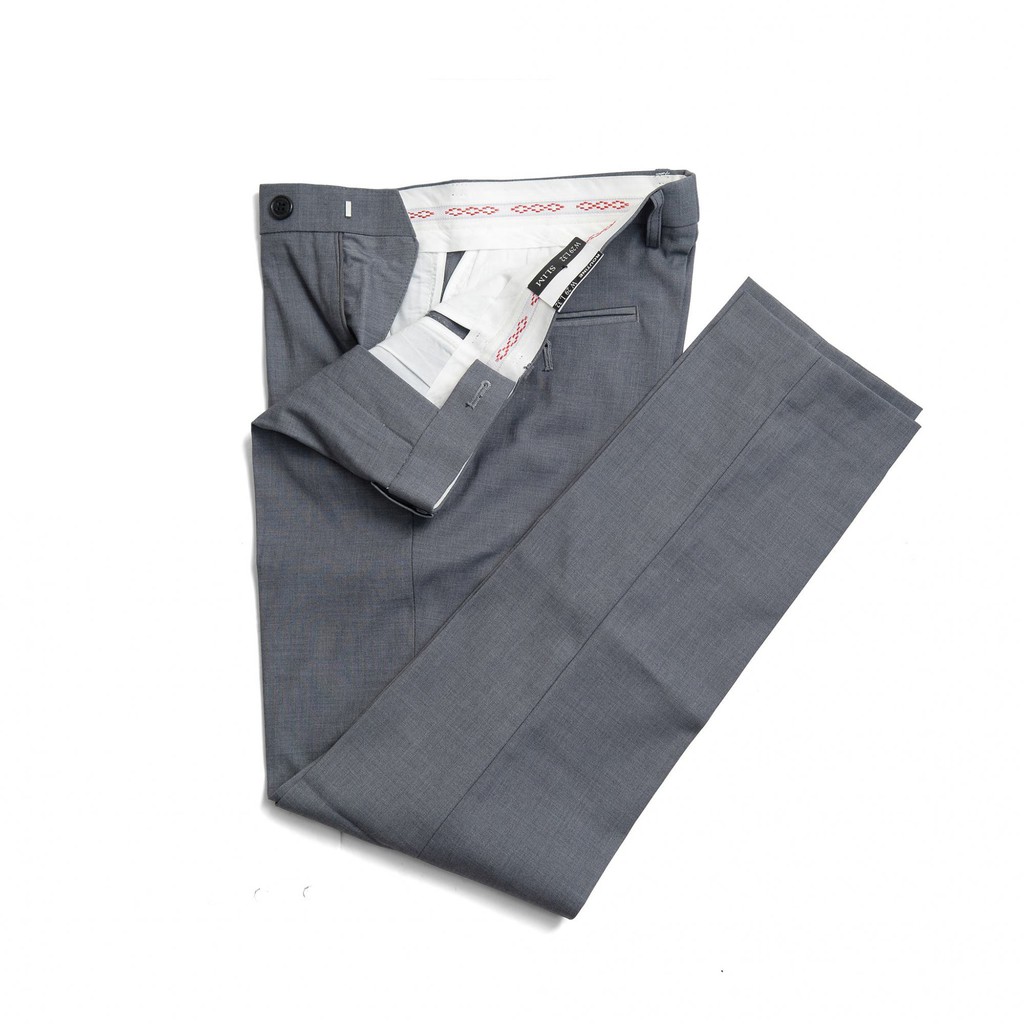 Quần Âu Nam Màu Ghi Dáng Ôm Body Hàn Quốc Giá Gốc Tại Xưởng T - Mans [ Mã Giảm Giá SHOP2000M]