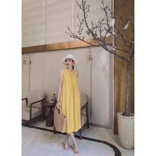 Đầm suông vải đũi freesize (kèm video & ảnh thật)