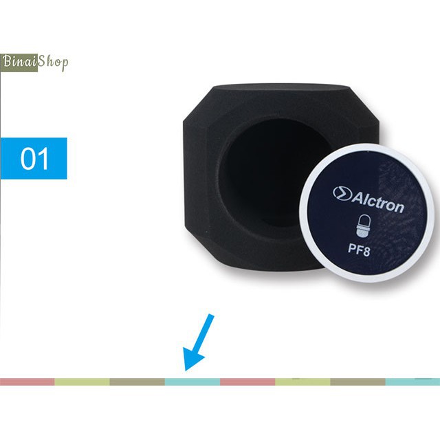 Màn chắn lọc âm cho phòng thu nhỏ Alctron PF8