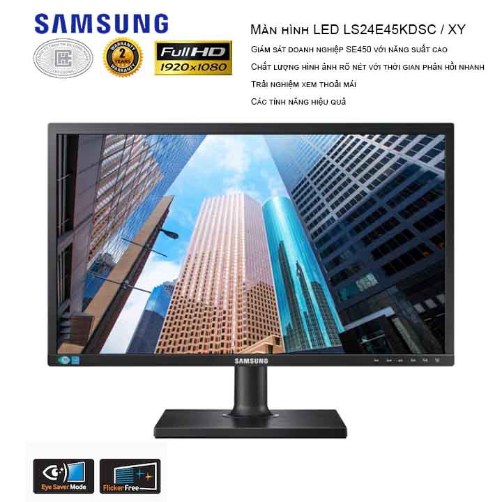Màn hình Samsung LS 24E45 KDSC/XV 24inch FHD 60hz 5ms - Hàng chính hãng | BigBuy360 - bigbuy360.vn