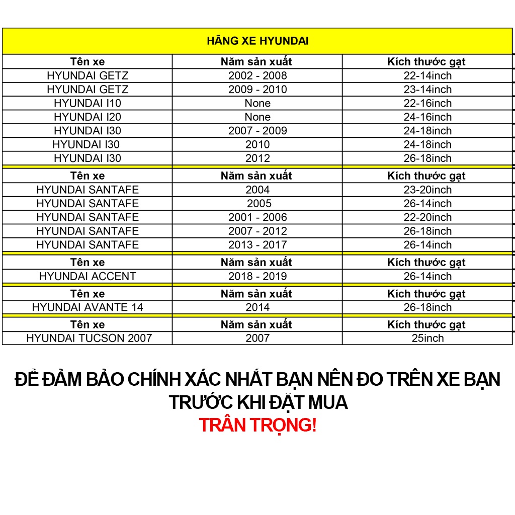 Gạt nước mưa xe ô tô, lưỡi gạt mưa silicon xe oto thông minh cho hãng xe Toyota,Hyundai, Kia, Nissan, Mazda