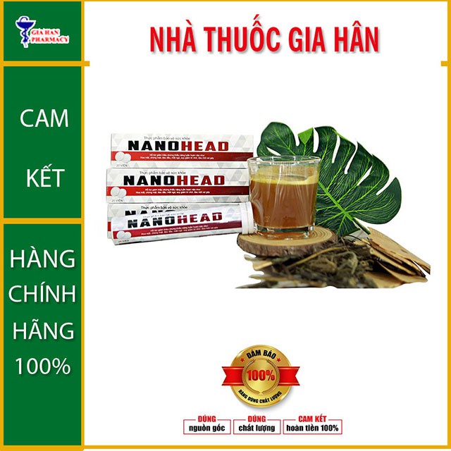 NANO HEAD VIÊN SỦI TIỀN ĐÌNH GIÚP TĂNG CƯỜNG LƯU THÔNG MÁU.