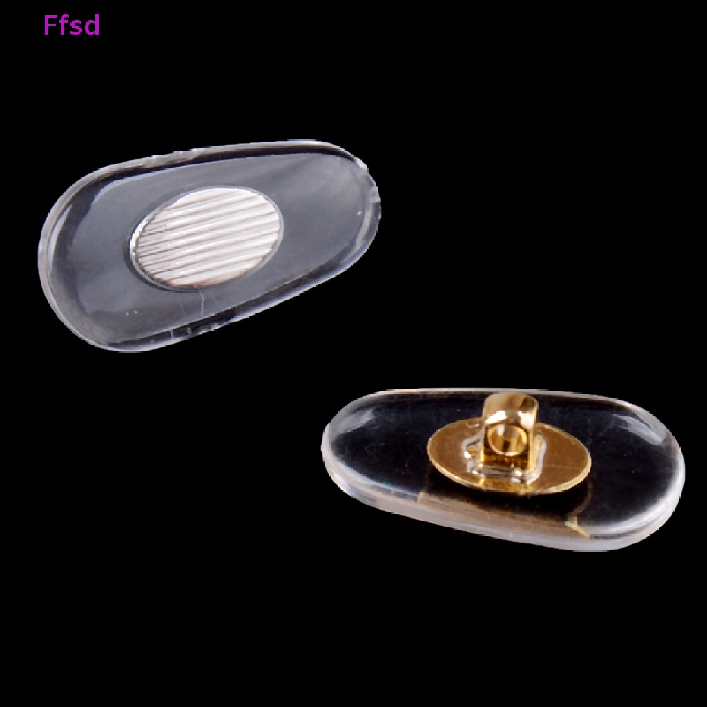 {Ffsd} Set 10 Cặp Đệm Mũi Bằng silicone Cho Kính Mát / Mắt Kính