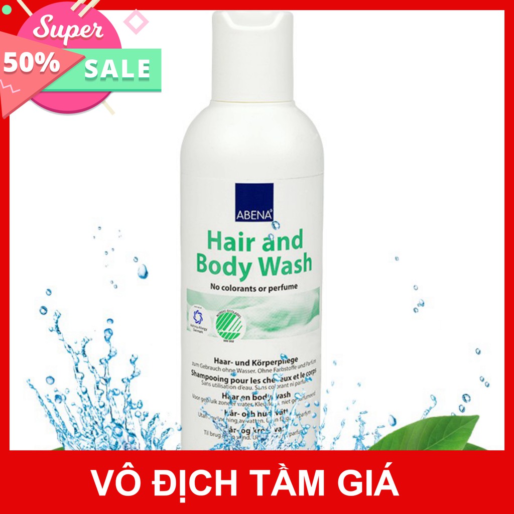 Dầu gội đầu và tắm kết hợp không dùng nước cực sạch, dầu gội khô cực kì tiện lợi không dùng nước