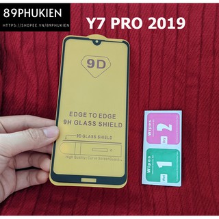 Dán cường lực phủ màn hình Huawei Y7 Pro 2019
