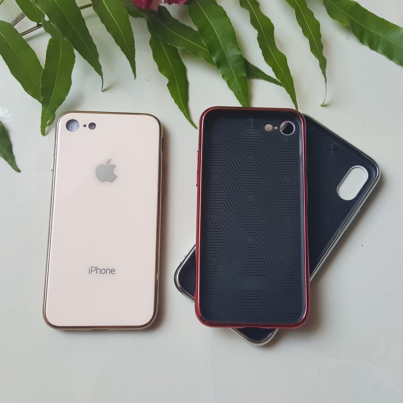 Ốp lưng kính cao cấp cho điện thoại iPhone IP6.6S, 6Plus.6SPlus, IP7.8, 7Plus.8Plus, X/Xs, XR, Xs Max | BigBuy360 - bigbuy360.vn