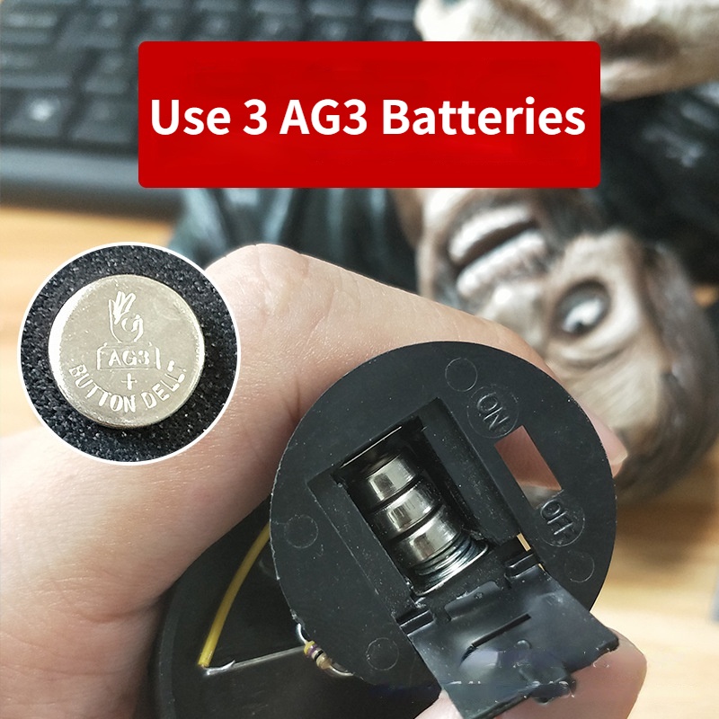 Lồng Đèn Trang Trí Halloween Bằng Nhựa Resin Hình Zombie Kinh Dị