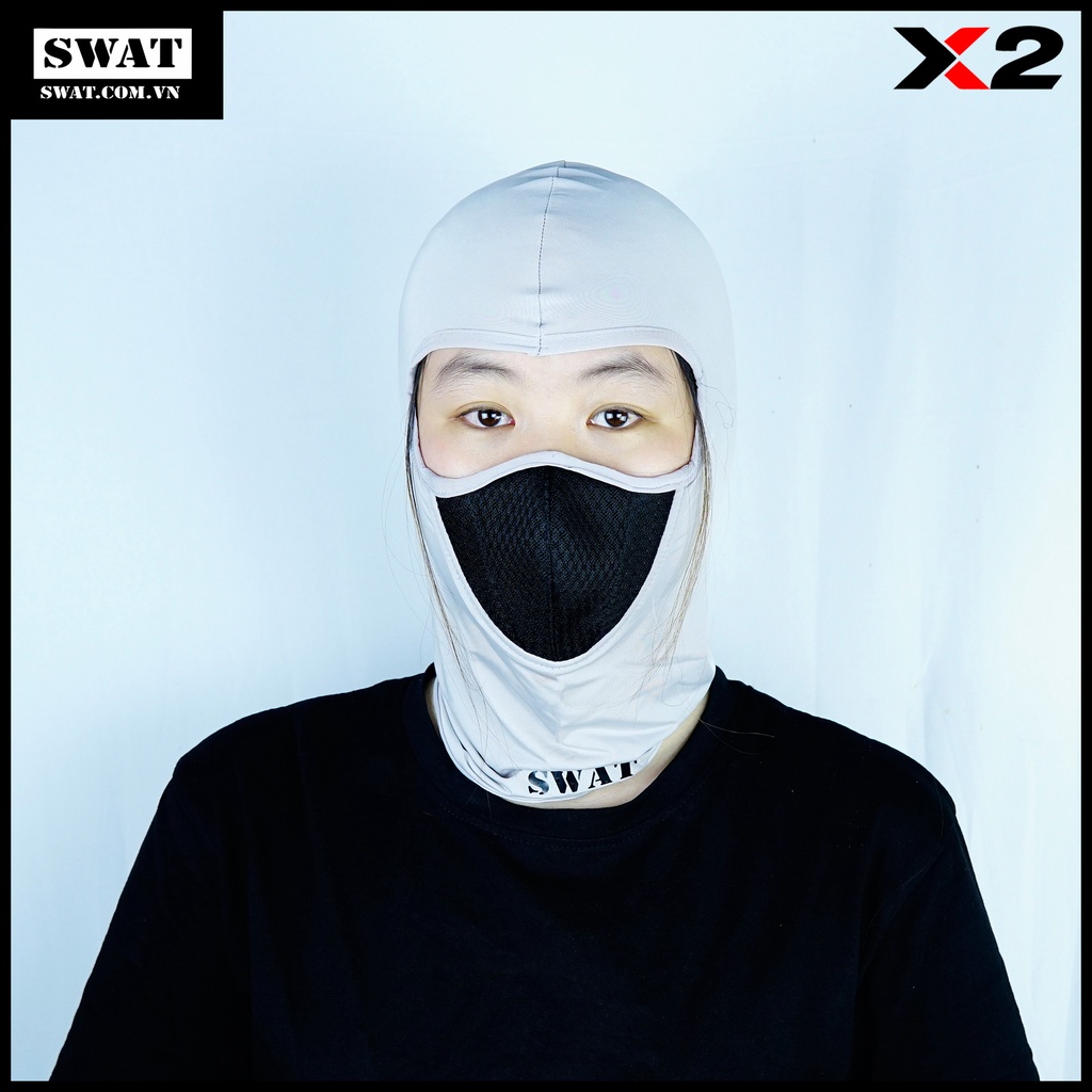 Khăn Ninja Swat X2 Trùm Đầu Đi Chơi, Đi Phượt Tiện Lợi