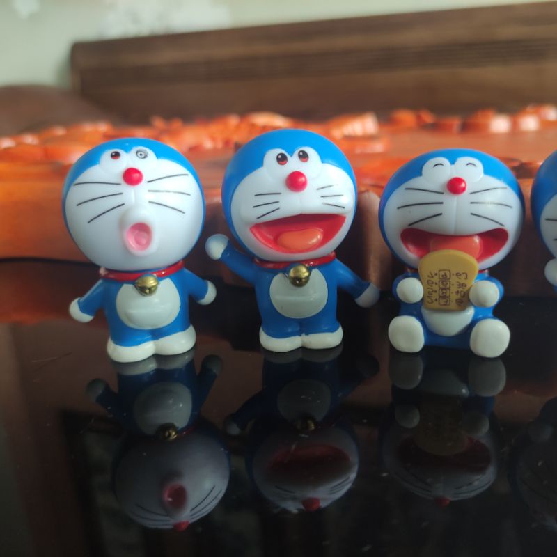 [BỘ 8 EM] Combo nhân vật trong phim Doraemon set Nobita Chaien Xeko Xuka Mô hình đồ chơi Doremon Jaian Shizuka suneo