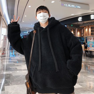 [ORDER] Áo khoác oversize nam lông cừu