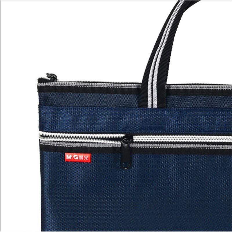 Cặp đựng hồ sơ A4 chống nước có khóa zip