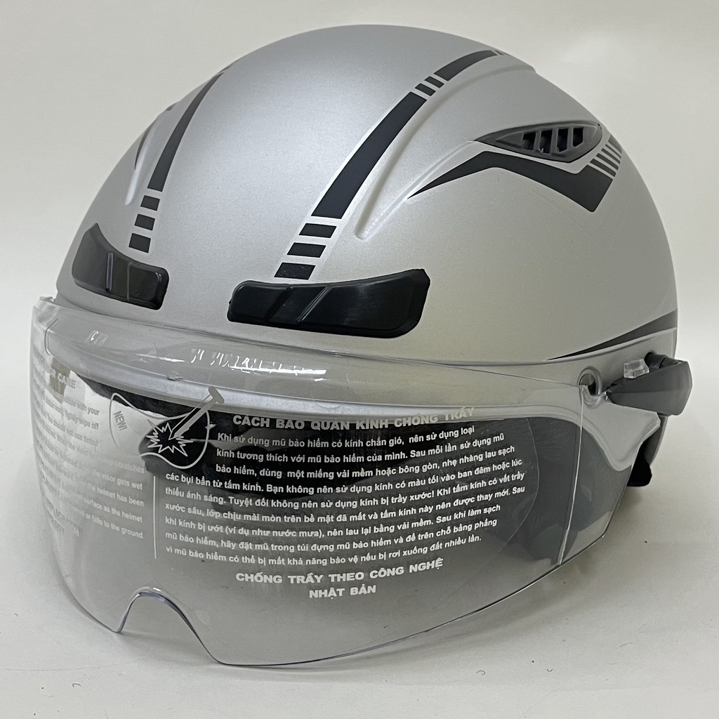 Mũ Bảo Hiểm 1/2 Đầu CHITA HELMETS CT30(K) tem số 7