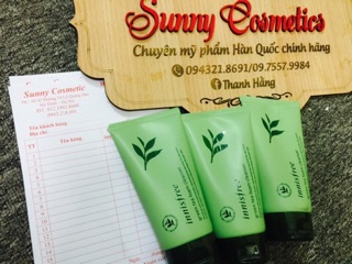 Sữa rửa mặt trà xanh