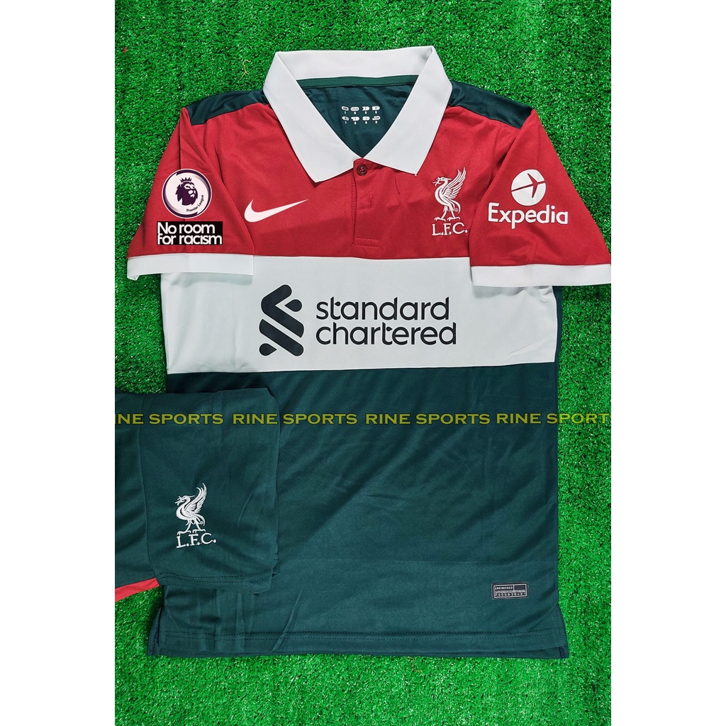 Bộ áo bóng đá Liver ( Liverpool ) có túi Super hàng thailand 2022-2023 Giống thi đấu
