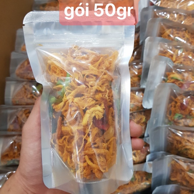KHÔ GÀ LÁ CHANH gói 10k